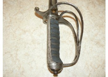 British WW1 Named Officer&#039;s Sword by Pillin. 3rd East Lancashire Brigade Royal Field Artillery #5