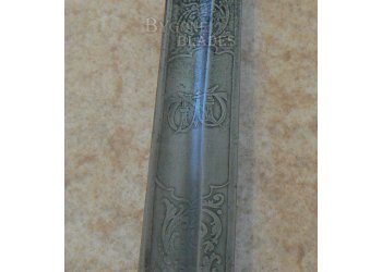 British WW1 Named Officer&#039;s Sword by Pillin. 3rd East Lancashire Brigade Royal Field Artillery #6