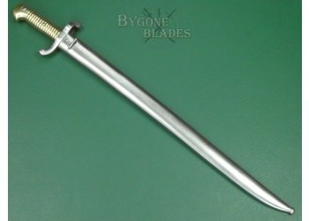 French 1842 Yataghan Sword Bayonet. Chatellerault 1862. #2603013 #3