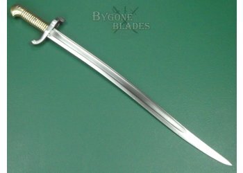 French 1842 Yataghan Sword Bayonet. Chatellerault 1862. #2603013 #5