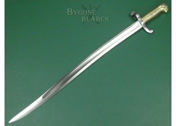 French 1842 Yataghan Sword Bayonet. Chatellerault 1862. #2603013 #6