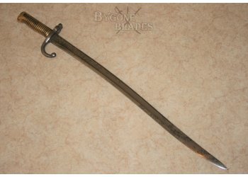 French M1866 Chassepot Yataghan Bayonet