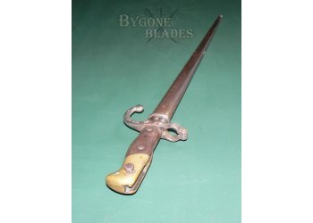 French M1874 Gras Bayonet. Matching Scabbard #4