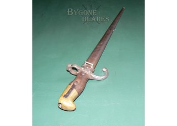 French M1874 Gras Bayonet. Matching Scabbard #5