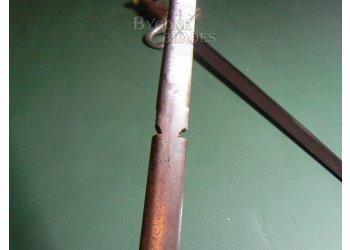 French M1874 Gras Bayonet. Matching Scabbard #8