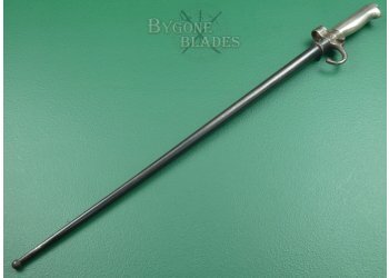 French M1886 First Pattern Lebel Bayonet. Matching Scabbard #4