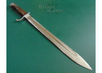 German S98/05aA First Pattern Bayonet. Erfurt 1908. Unit Marked #5