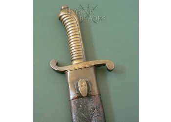 German. Saxon Infantry Faschinenmesser. Fascine Knife M1845 #6