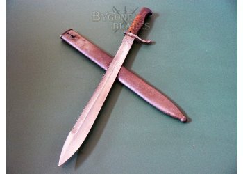 German WW1 S98/05 Sawback Butcher&#039;s Blade Bayonet #5