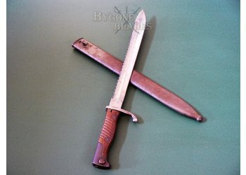 German WW1 S98/05 Sawback Butcher&#039;s Blade Bayonet #8