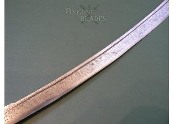 Indian Tulwar Sword with Draw-Back Blade #9