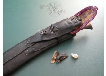 Nepalese Kukri. Early 20th Century Complete With Fire Lighting Pouch #5