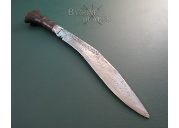 Nepalese Kukri. Early 20th Century Complete With Fire Lighting Pouch #7