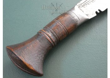 Nepalese Kukri. Early 20th Century Complete With Fire Lighting Pouch #9