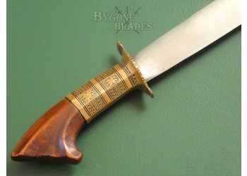 Philippines Bagobo Kampilan Short Sword. Mindanao Tribal Sword #9