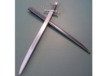 Portuguese M1885 Guedes Rifle Bayonet #4