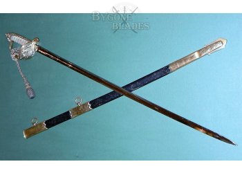 British Royal Navy George V WW1 Officer&#039;s Sword #1