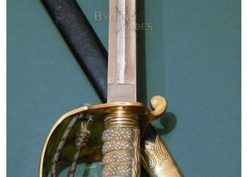 British Royal Navy George V WW1 Officer&#039;s Sword #5