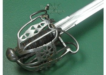 Scottish 1828 Pattern Basket Hilted Broadsword #9