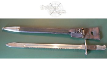 Swiss M1914 Schmidt-Rubin Sawback Pioneer Bayonet #1