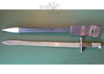 Swiss M1914 Schmidt-Rubin Sawback Pioneer Bayonet #6