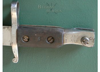 Canadian WW1 M1910 MkII Ross Rifle Bayonet #5