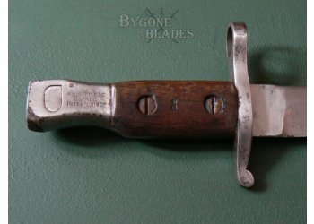 Canadian WW1 M1910 MkII Ross Rifle Bayonet #10