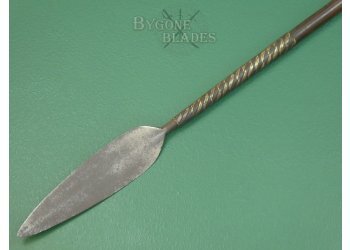 Zulu Iklwa. Broad Blade. Wire Binding. #2402011 #4