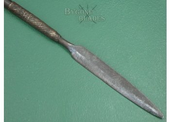 Zulu Iklwa. Stabbing Spear Circa 1879. #2402012 #3