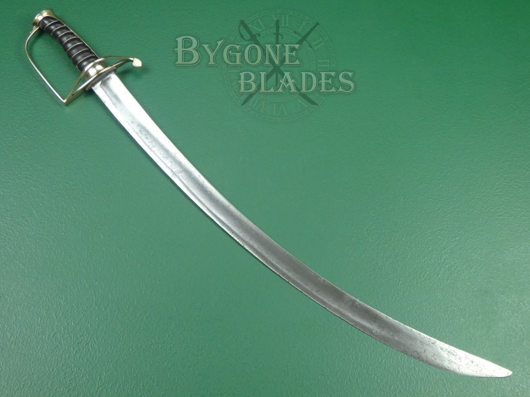 18th Century Light Infantry Officers Fighting Sword circa 1775