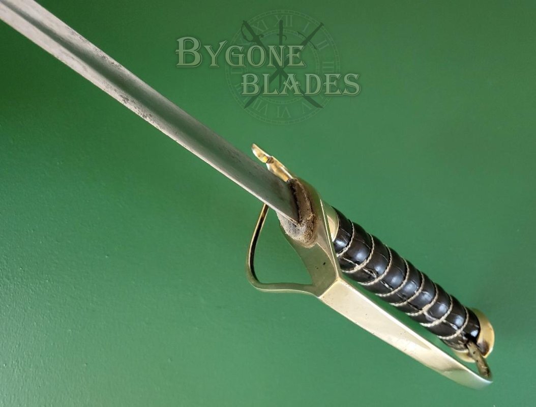 18th Century Light Infantry Officers Fighting Sword circa 1775