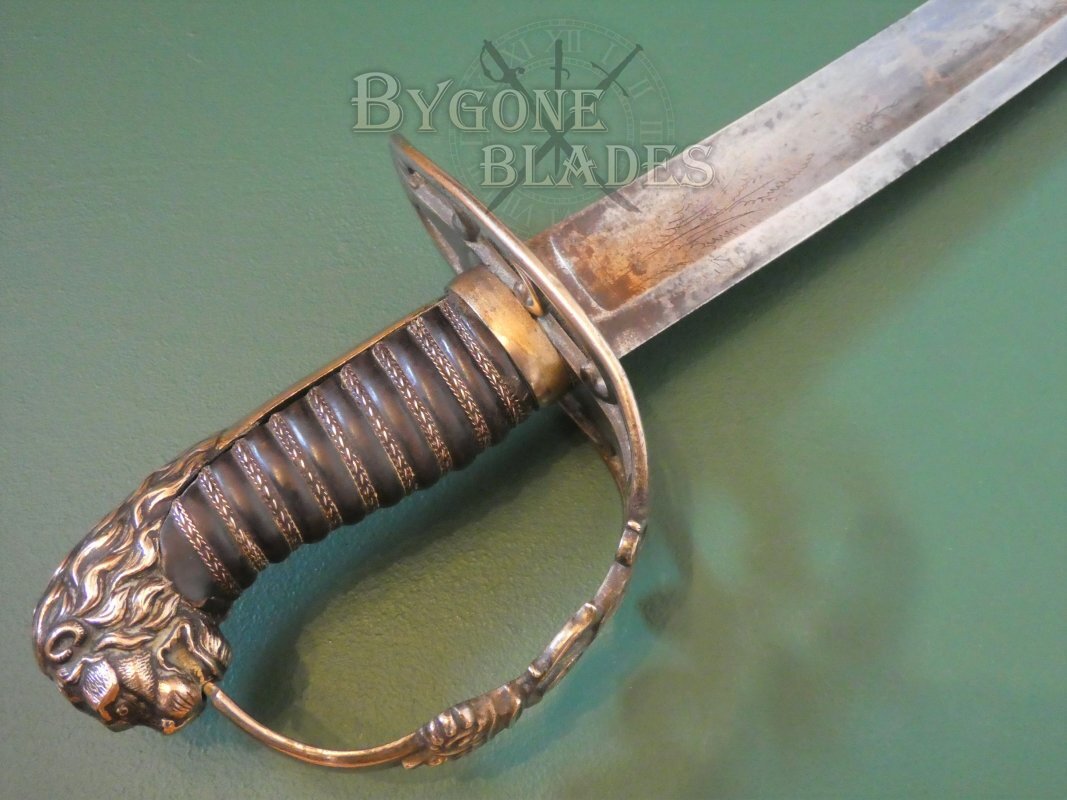 British 1803 Pattern Infantry Flank Officers Sabre Wooley Deakin 