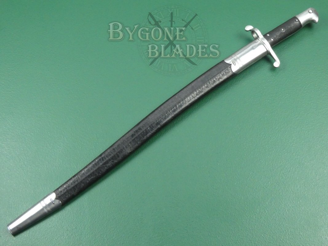 British 1860 Martini Henry Yataghan Sword Berkshire Regiment