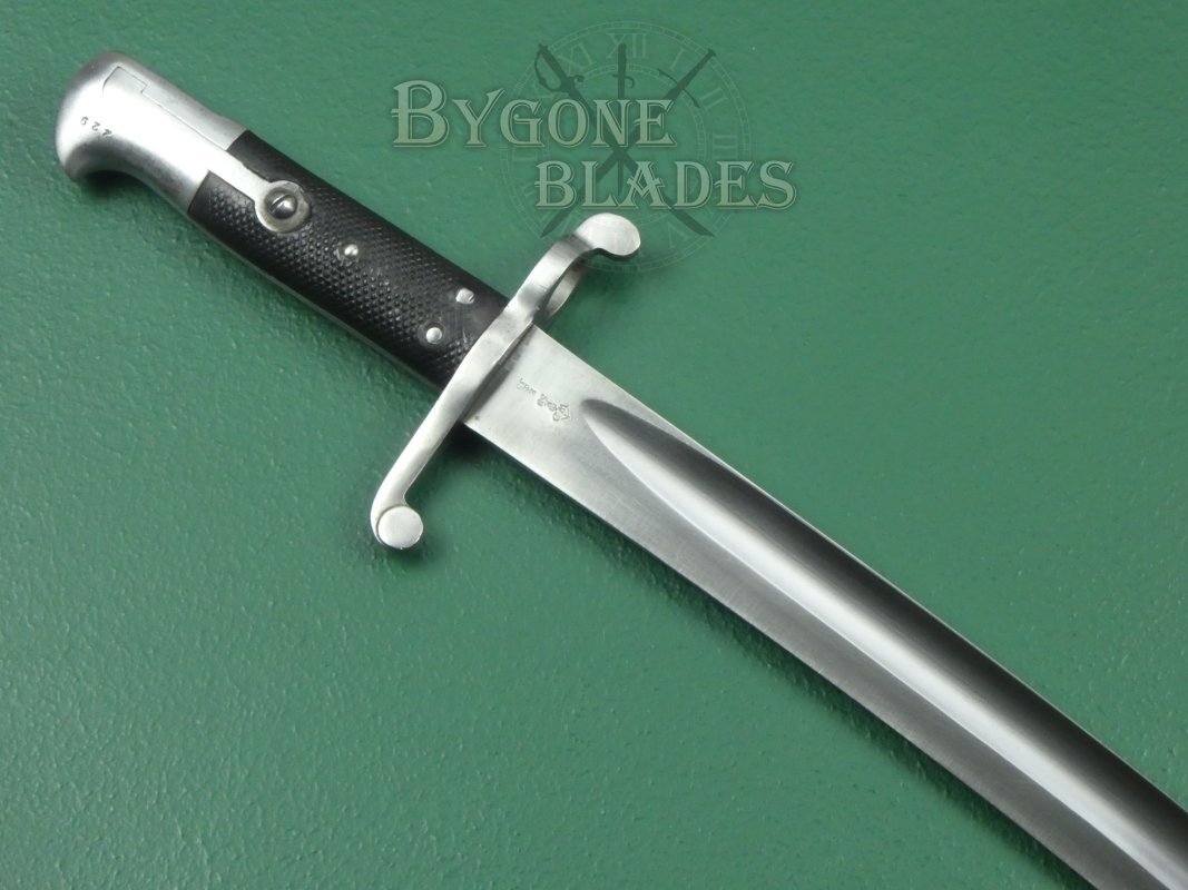 British 1860 Martini Henry Yataghan Sword Berkshire Regiment. 2211010 Bygone Blades
