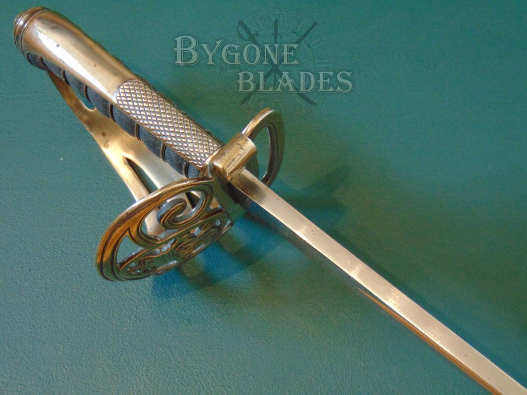 British 18 Pattern Staff Sergeants Sword Unit Marked Bygone Blades