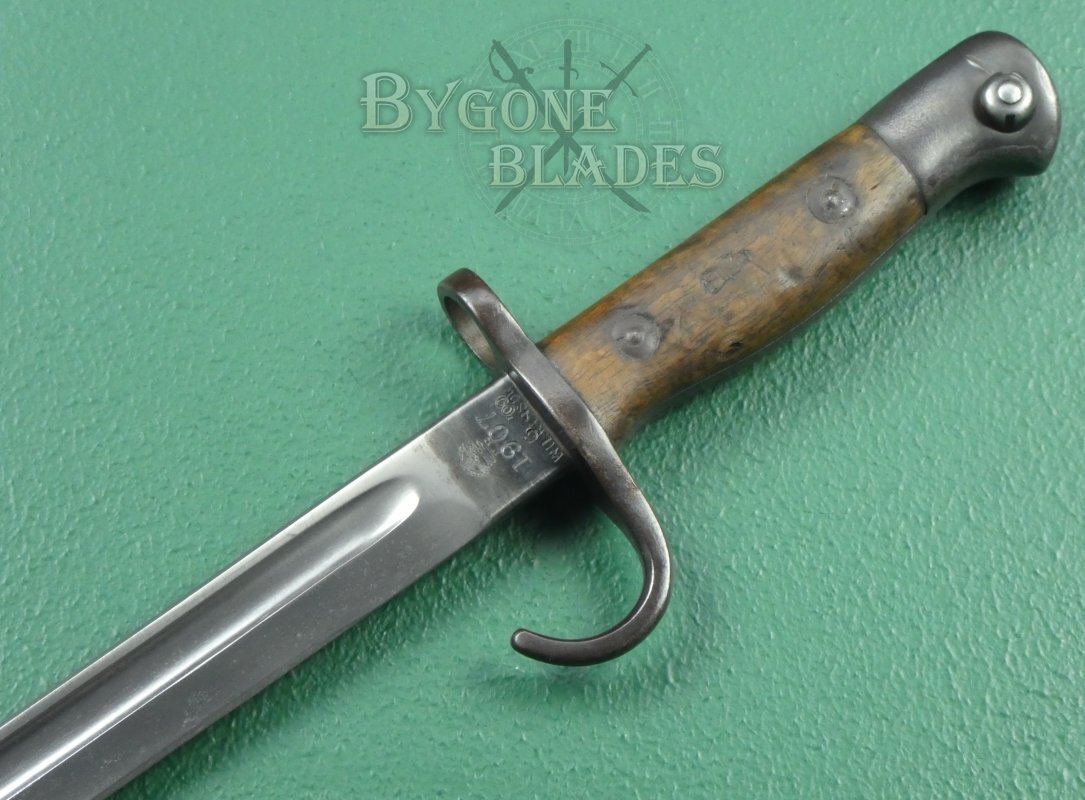 British 1907 Mk1 Pattern Hooked Quillon & No.1 Mk1 Scabbard