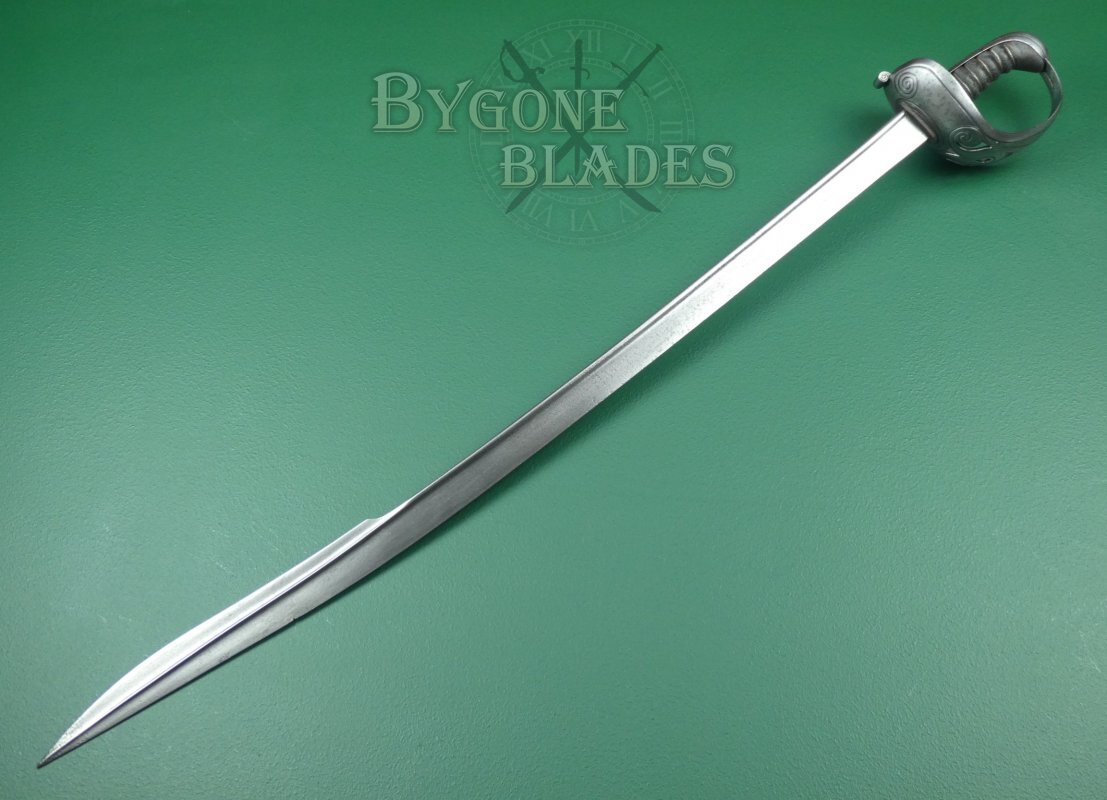 British Celtic Hilt Heavy Cavalry Sabre. Prosser Quill Point Peninsular