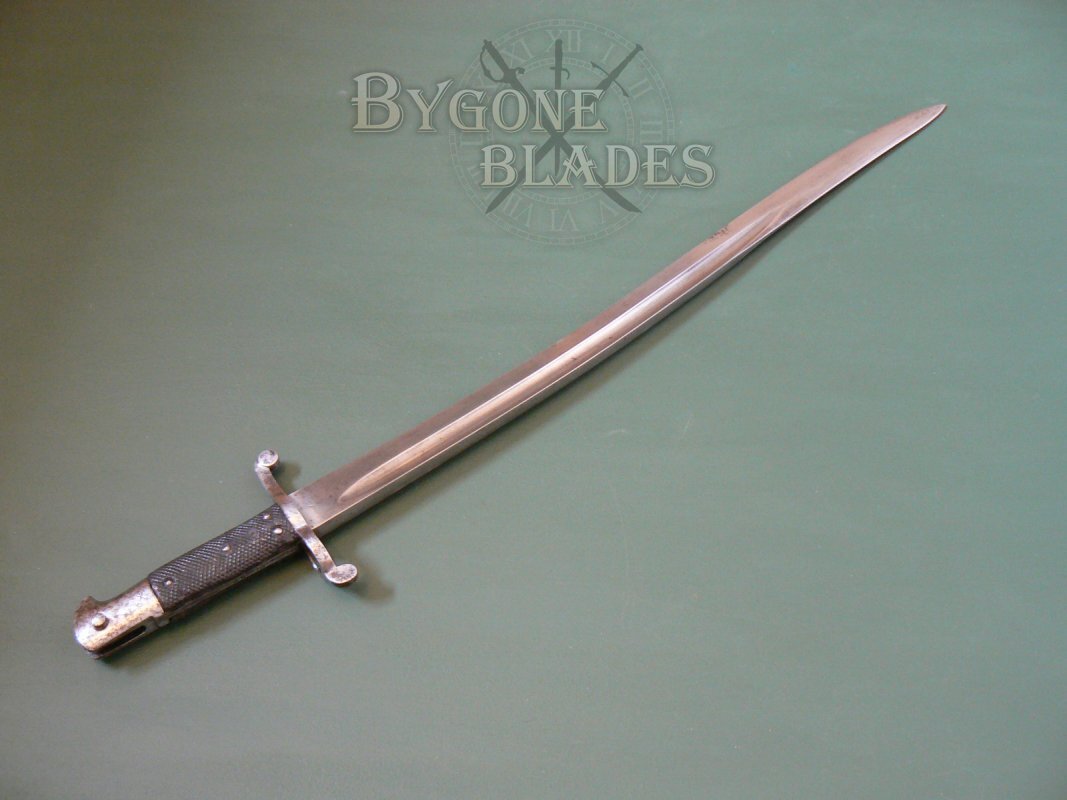 British P1860 Martini Henry Yataghan Sword Bygone Blades
