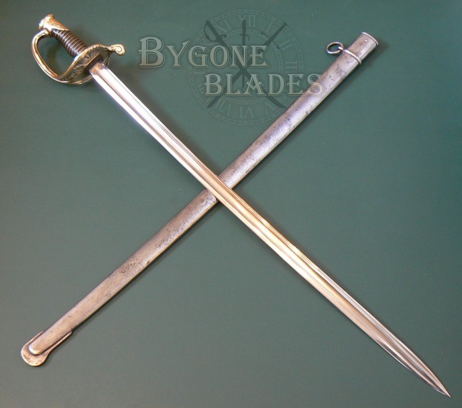 French Model 1845 Infantry Adjutants Sword Bygone Blades