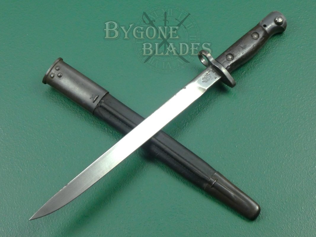 Indian No.1 Mk II Bayonet. RFI 1943. WW2. #2211014 | Bygone