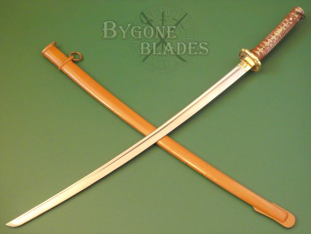 Japanese Type 95 Army NCO Sword. Kobe Shoten Factory Circa 1940