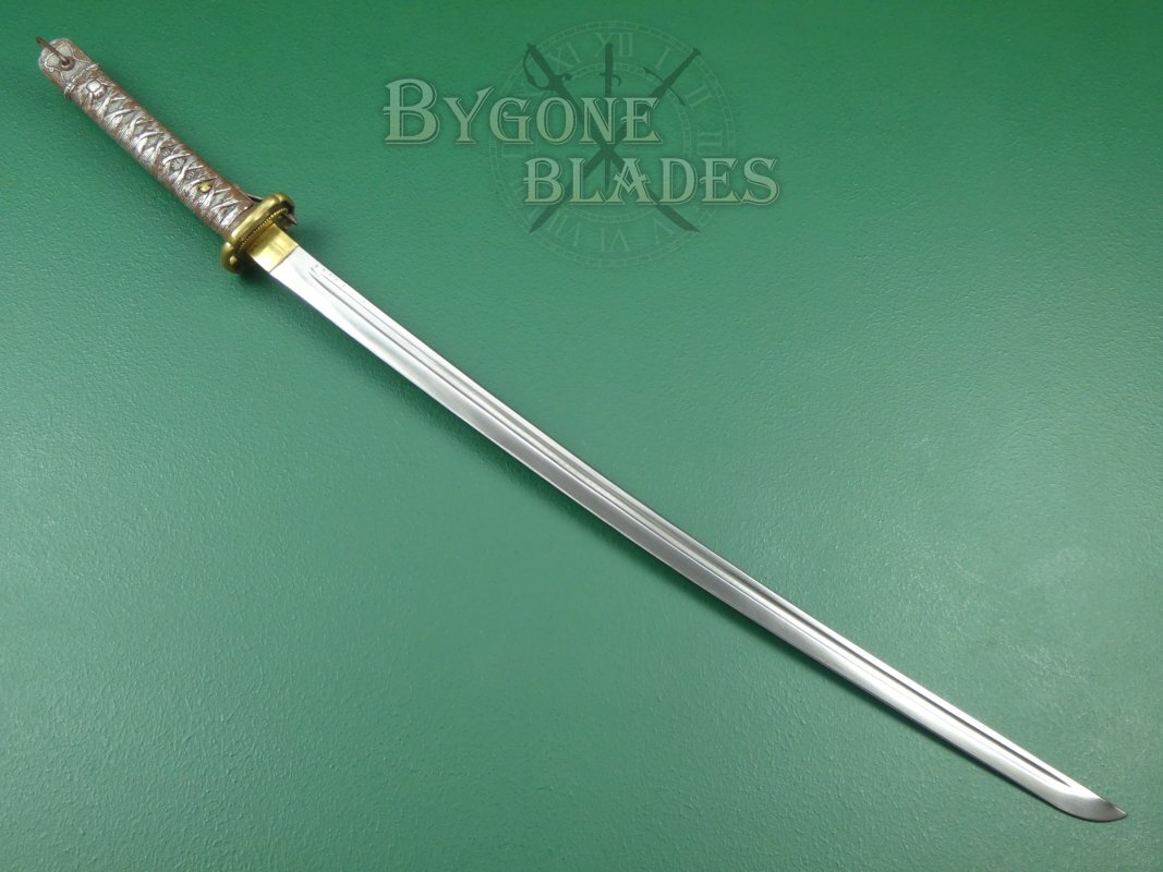 ノコノコページ② Lot 62 - WW2 Japanese NCO's Type 95 Shin-Gunto