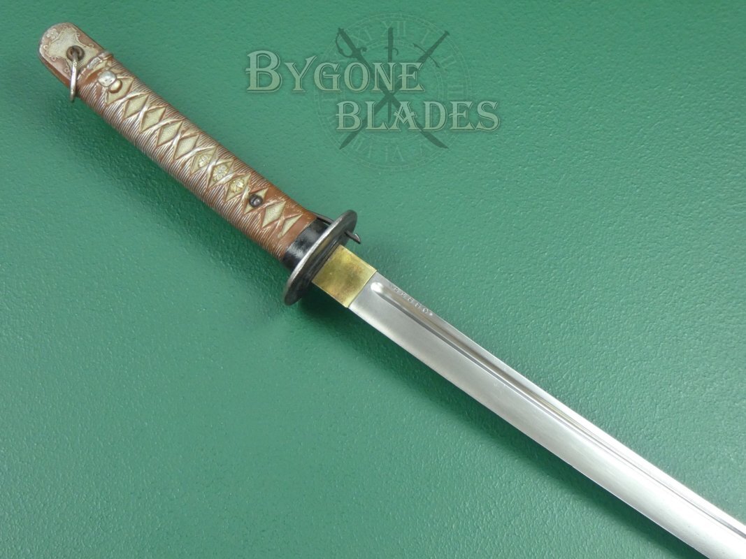 Japanese Type 95 Middle Pattern WW2 NCO Sword. 1941
