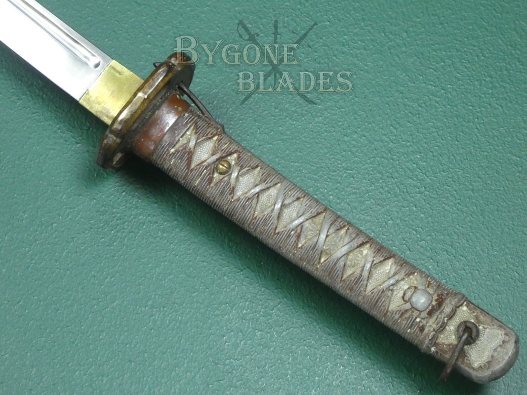 Japanese WW2 Type 95 Shin Gunto. NCO Sword. Matching Numbers
