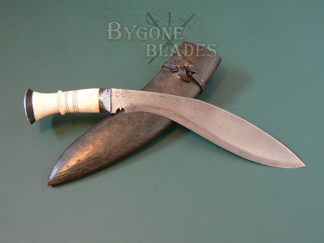 Nepalese Kukri Circa 1940. Vintage Gurkha Knife. Bygone Blades