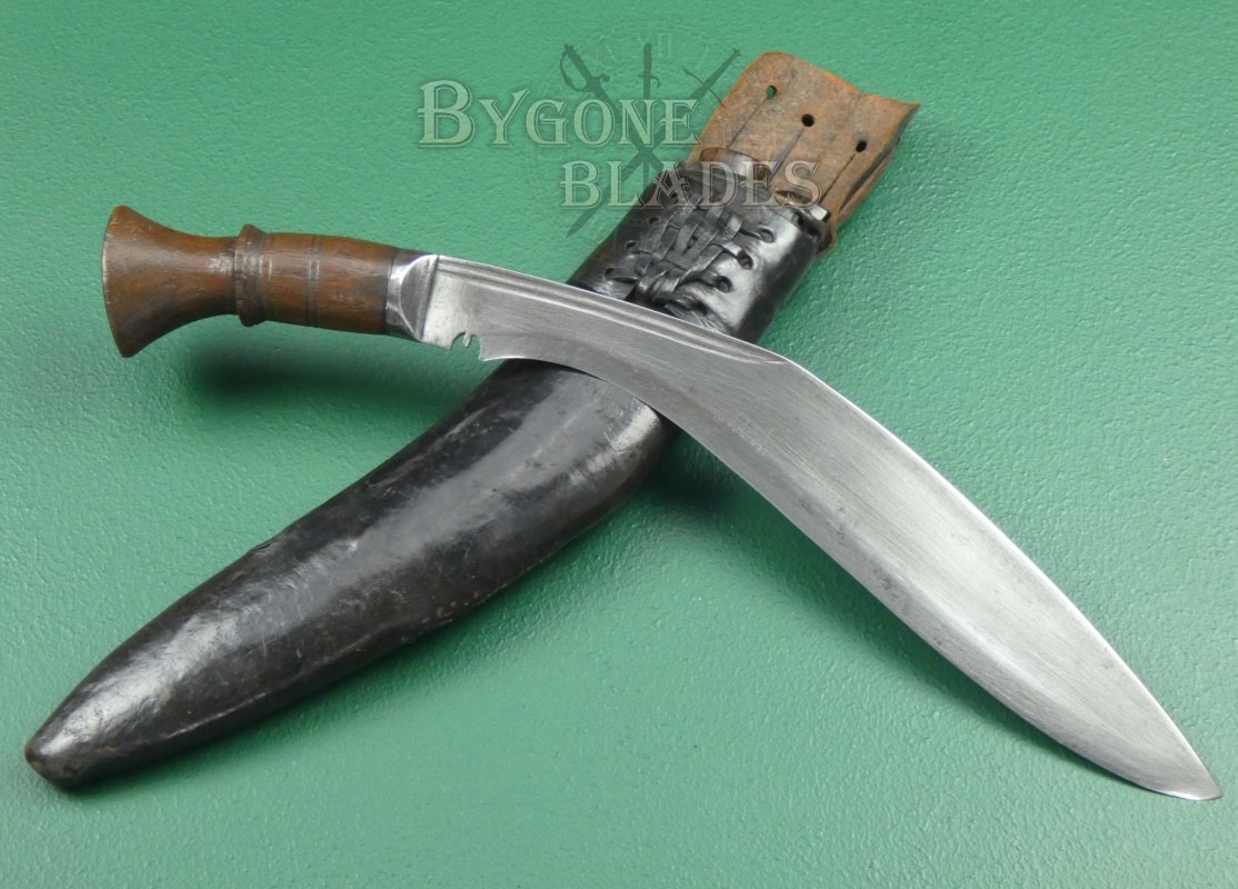 Nepalese WW1 Gurkha Fighting Kukri Knife. 1917 Date Stamp. 2201010a