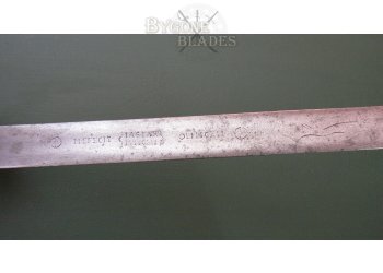 Solingen Broadsword Blade circa 1590