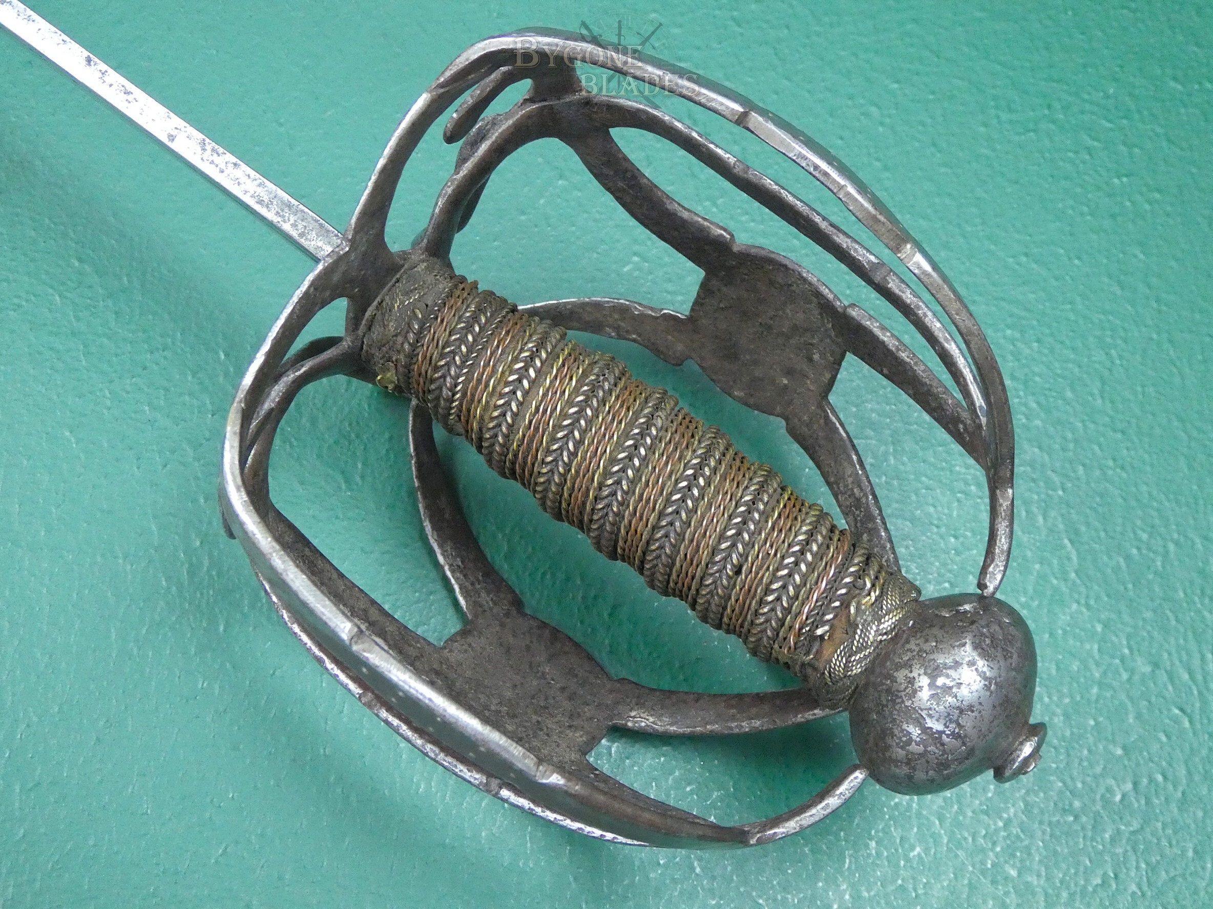 17th Century Irish Basket Hilted Backsword. Circa 1620 #14