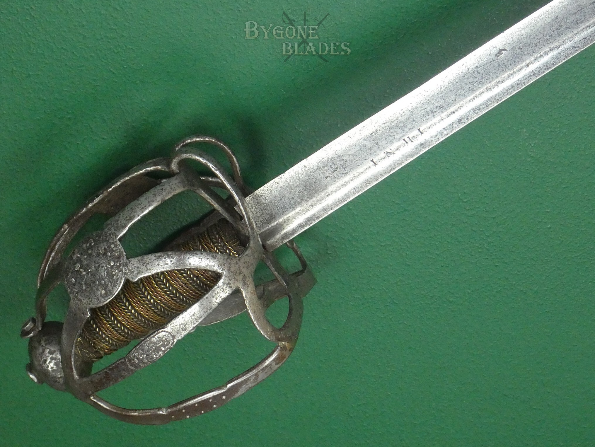 17th Century Irish Basket Hilted Backsword. Circa 1620 #15