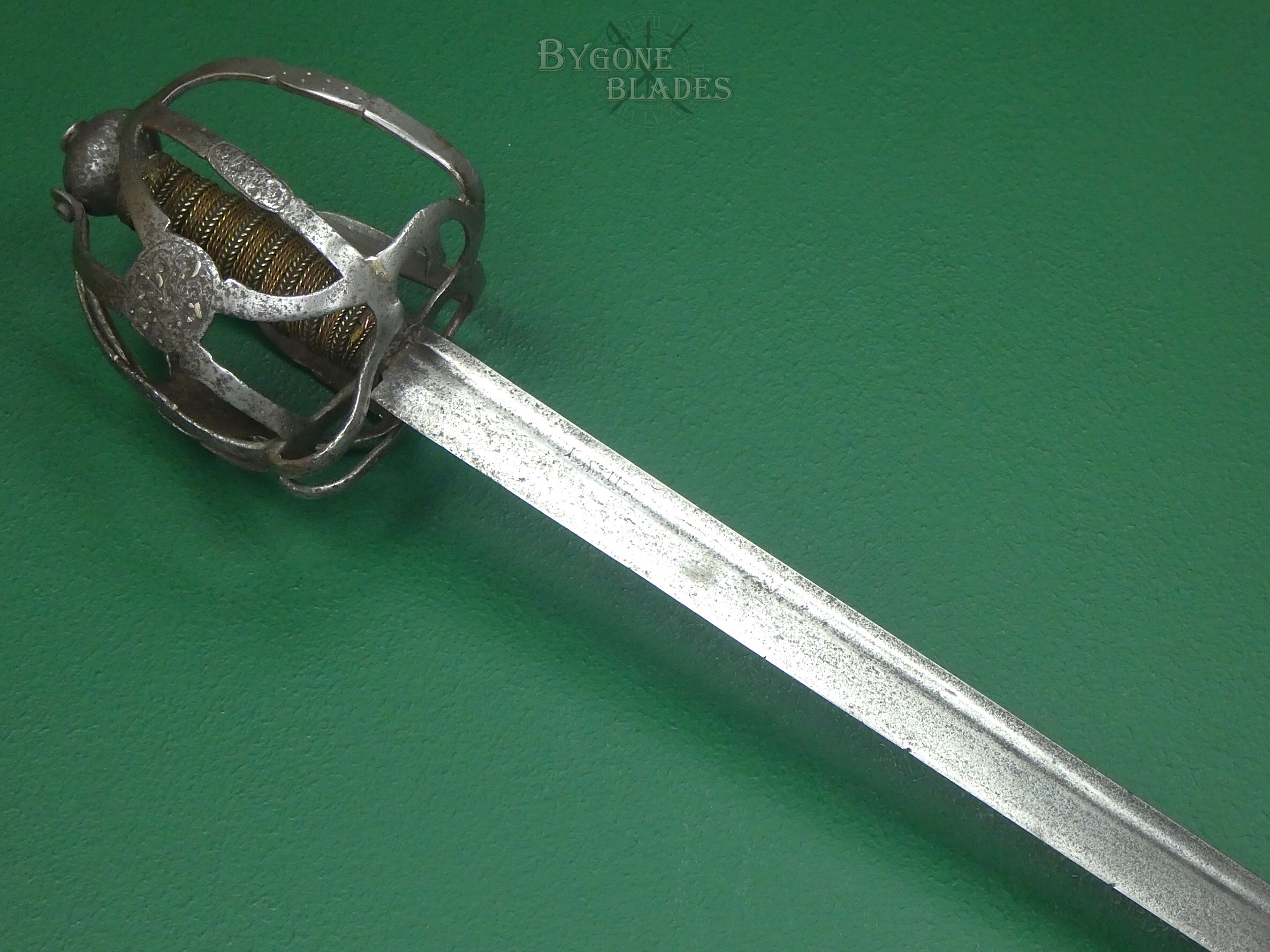 17th Century Irish Basket Hilted Backsword. Circa 1620 #3